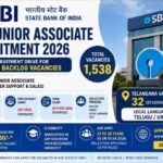 SBI Junior Associate Recruitment 2026