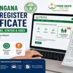 Telangana Family Register Certificate