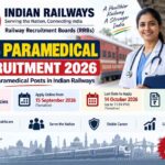 RRB Paramedical Recruitment 2026