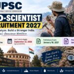 UPSC Geo Scientist Recruitment 2027