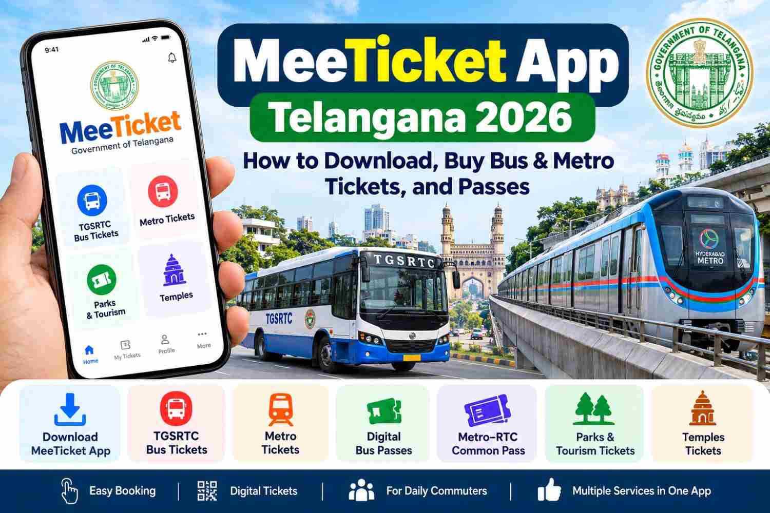 MeeTicket App Telangana