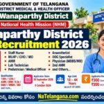 Wanaparthy District NHM Recruitment 2026